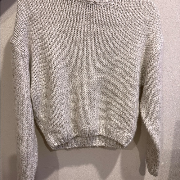 H&M Soft Knit Gray Turtleneck Sweater - Picture 5 of 6